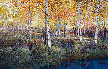 Fall by Shi Le sold for $3,125