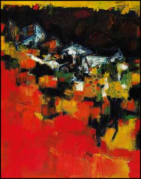Terre rouge by Sayed Haider Raza sold for $210,600