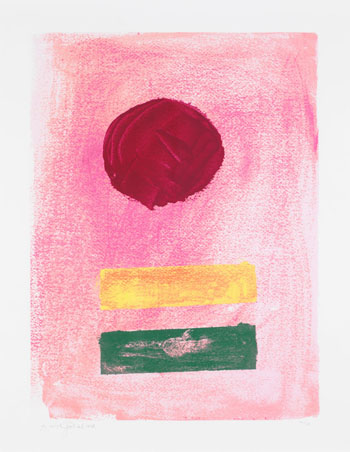 Pink Ground by Adolph Gottlieb sold for $625