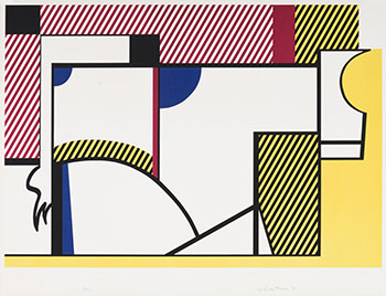 Bull IV by Roy Lichtenstein sold for $28,125