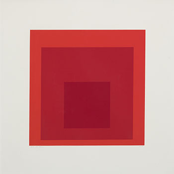 EK IK by Josef Albers sold for $13,750