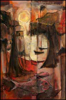 Mexican Boats by Frank Leonard Brooks sold for $2,300