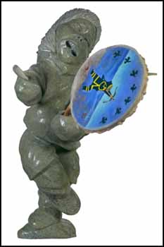 Drum Dancer by Quvianatuliak Takpaungai sold for $3,510