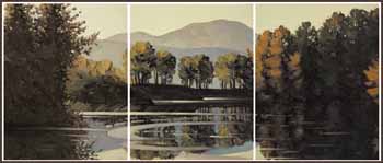 Along Duck Lake Road by Stafford Donald Plant sold for $1,170