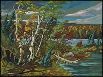 Nord de Shawinigan by Gaston Rebry sold for $7,020