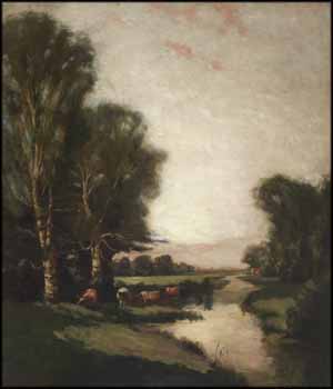 Pasture Stream by John A. Hammond sold for $7,670