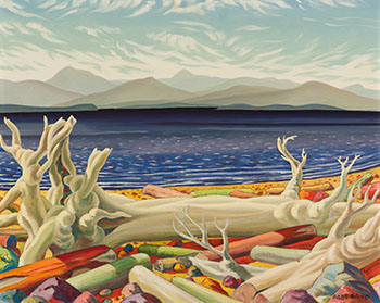 Driftwood, Sechelt, B.C. by Paul Rand sold for $8,750