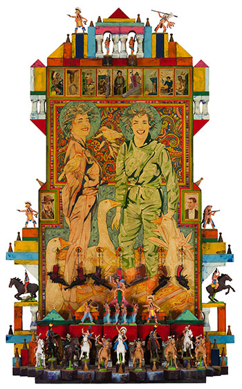 Farm Girl: Gonna Get Myself a Real Cowboy - C by Grant Wesley Leier sold for $2,250
