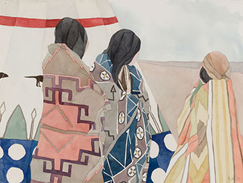 Robes of Power by Irene Klar sold for $2,813