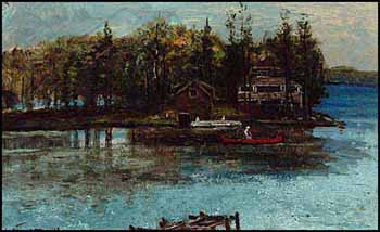 Untitled - Muskoka Scene by William Edwin Atkinson sold for $863