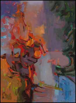 Fire on the Shore (2) by Donald Jarvis sold for $5,265