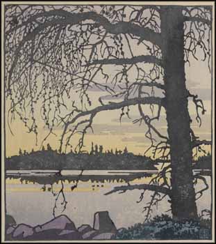 Evening by Henry Eric Bergman sold for $750