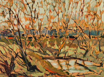 September Morning by William Lewy Leroy Stevenson sold for $3,438