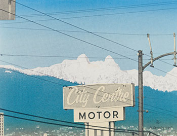 The Vanishing View of the Lions #2 by Michael de Courcy sold for $750