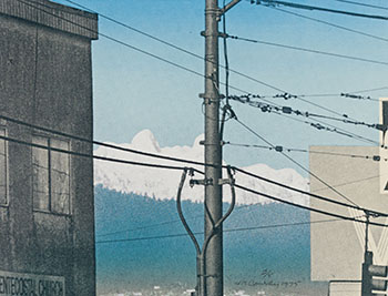 The Vanishing View of the Lions #3 by Michael de Courcy sold for $563