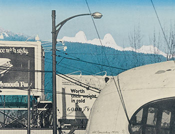 The Vanishing View of the Lions #6 by Michael de Courcy sold for $750