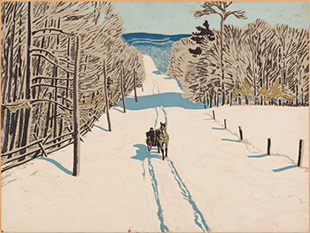 Country Road by Thoreau MacDonald sold for $188