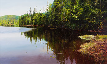 BC Lakes #11 by Erika Toliusis sold for $3,750