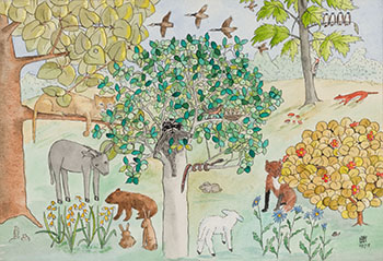 Untitled by Elisabeth Margaret Hopkins sold for $438