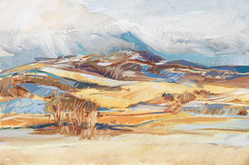 Autumn Afternoon by Brent R. Laycock sold for $500