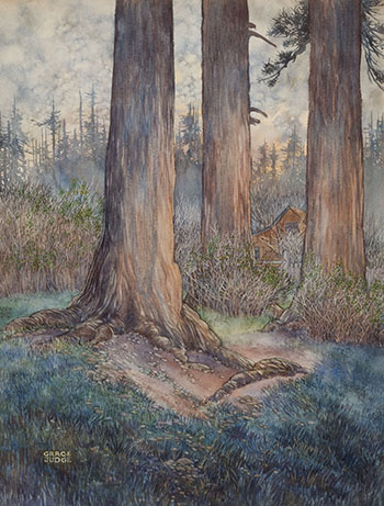 Old House, Roberts Creek by Grace Judge sold for $500