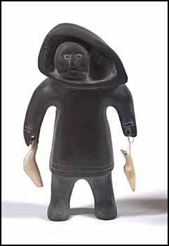 Woman Carrying Birds by Isaac Amitook sold for $345