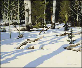 Spring at the 108 by Stafford Donald Plant sold for $1,404