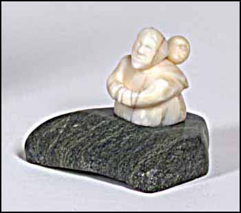 Mother and Child by Madeleine Isserkut Kringayark sold for $234