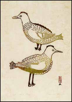 Two Small Birds by Mary Pitseolak sold for $351