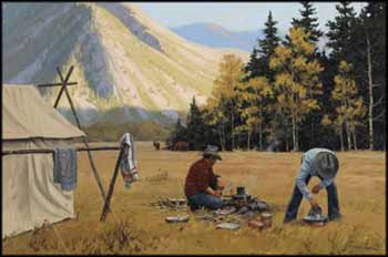 Duty Cook by Richard Audley Freeman sold for $1,500