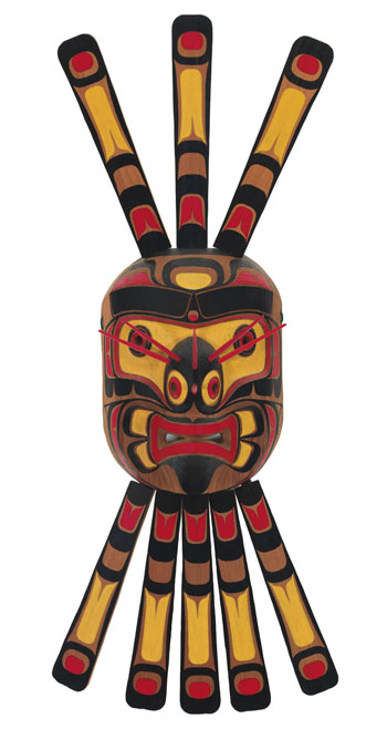 Mask by Richard Hunt sold for $2,000