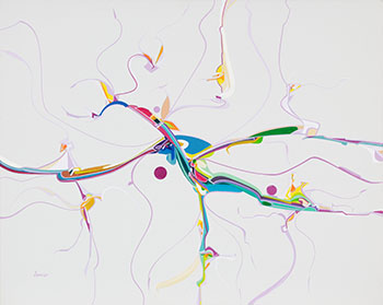 Find a Healing by Alex Simeon Janvier sold for $28,125