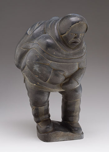 Eskimo on the Move by Paulosie Paulosie sold for $875