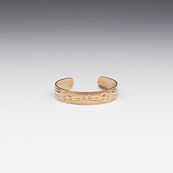Wolf Bracelet by Gerry Marks sold for $2,250