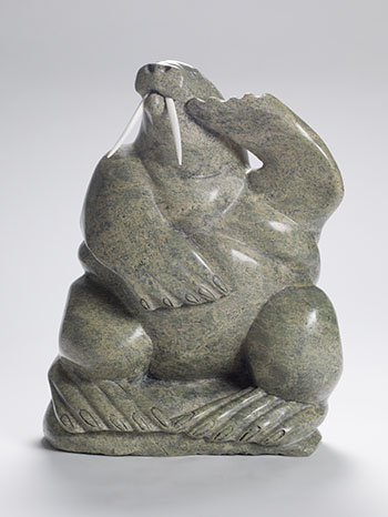 Walrus by Kiawak Ashoona sold for $2,500