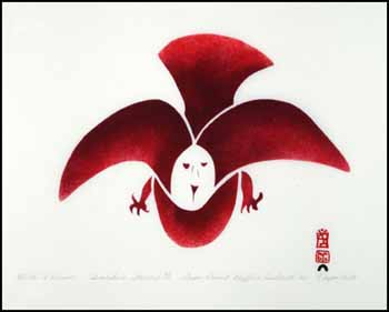 Bird I Desire by Napachie Pootoogook sold for $1,495