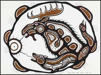 Animal Spirits by Carl Ray sold for $3,125