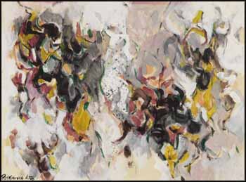 Abstract by Roy Kenzie Kiyooka sold for $4,130