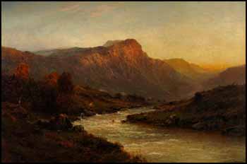 Glen Shiel by Alfred de Breanski Sr. sold for $21,850