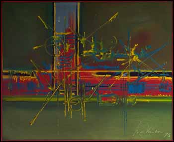 Poros by Georges Mathieu sold for $46,800