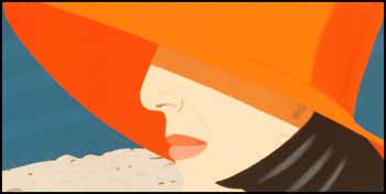 Orange Hat by Alex Katz vendu pour $14,040