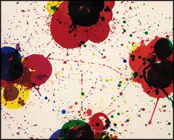 Red Again by Sam Francis vendu pour $3,245