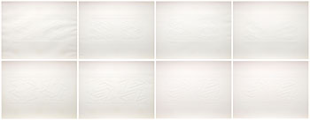 Embossed Linear Constructions (ELC) by Josef Albers sold for $6,250