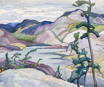 La Cloche Hills by Franklin Carmichael sold for $217,250