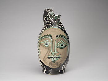 Femme du barbu (Bearded Man's Wife) (A.R. 193) by Pablo Picasso sold for $34,250