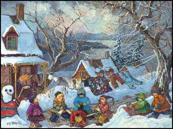 Blown up by the Wind by Pauline Thibodeau Paquin sold for $1,725