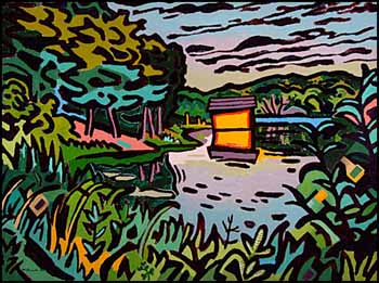 Reservoir by Clark Holmes McDougall sold for $2,300