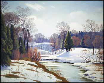 March Thawing on the Don by Frederick Henry Brigden sold for $3,163