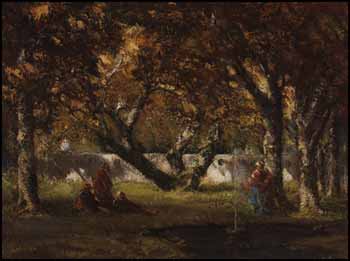 The Fountain by Homer Ransford Watson sold for $4,680