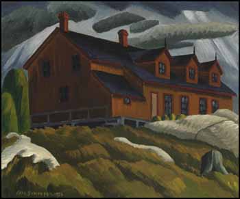 House at Severn Bridge by Carl Fellman Schaefer vendu pour $29,250